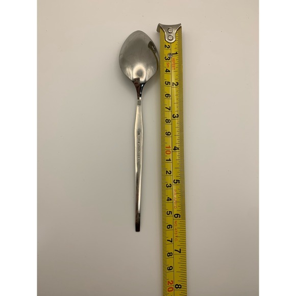 Towle MOONFROST Stainless Textured Flatware Replacement Teaspoon - Picture 4 of 4